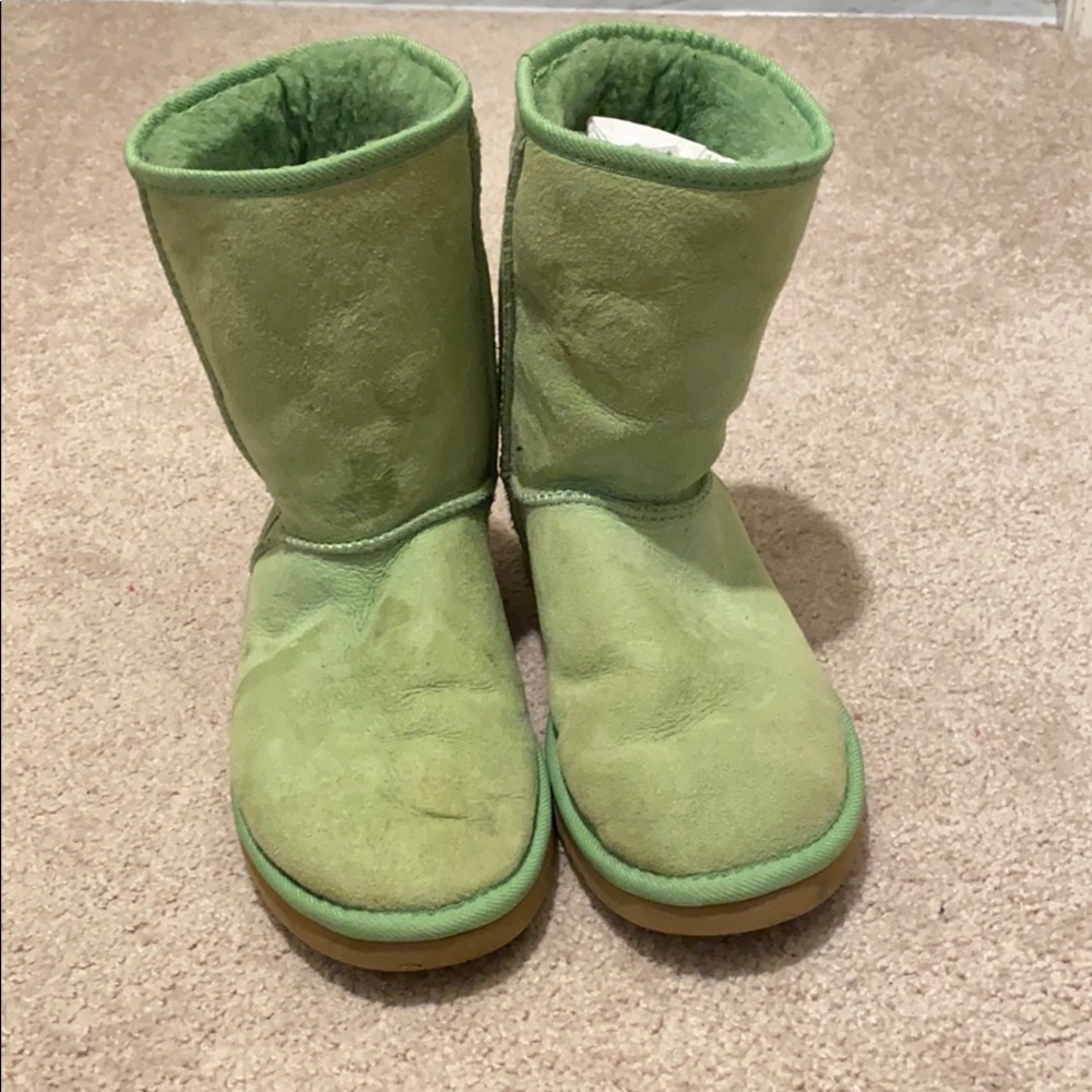 Mint green Ugg’s